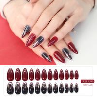 Fashion 24 Pieces Of Finished Nail Art Pieces sku image 1