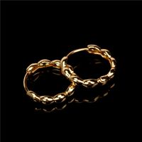 Simple Drop-shaped Copper Earrings Wholesale main image 4