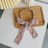Diadema De Perlas Con Estampado Floral Coreano sku image 7