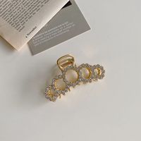 Clip De Agarre De Diamantes De Imitación De Perlas De Aleación Coreana sku image 3