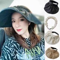 Korean Style Folding Empty Sun Hat main image 2