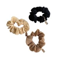 Scrunchies Coreanos Del Pelo Con Colgante De Perlas Plisadas main image 6