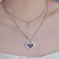 Fashion Love Double Layered Necklace main image 1