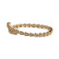 Fashion Adjustable Golden Micro-inlaid Zircon Bracelet main image 6