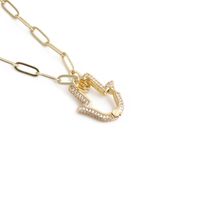 Einfache Halskette Mit Palmenkreuz-anhänger sku image 5