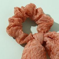 Fashion Fabric Elastic Bow Ribbon Hair Scrunchies main image 15