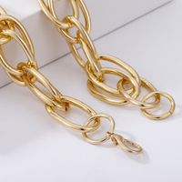 Retro Hip Hop Simple Multilayer Hollow Thick Necklace main image 4