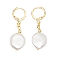 Ethnic Style Geometric Freshwater Special-shaped Pearl Earrings main image 6