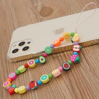 Bohemian Acrylic Mixed Color Beads Phone Rope main image 5