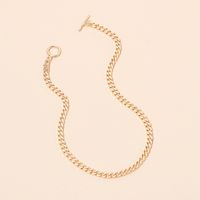 Hip-hop Stacking Trendy Metal Chain Necklace Set main image 3