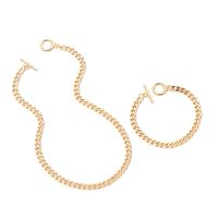 Hip-hop Stacking Trendy Metal Chain Necklace Set main image 6