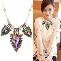 Exquisite Fashion Exaggerated Full Of Diamond Alloy Necklace main image 3