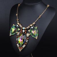 Exquisite Fashion Exaggerated Full Of Diamond Alloy Necklace main image 4