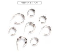Bohemian C-shaped Earrings 8-piece Set main image 3