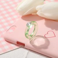 Fashion Creative Jelly Color Diamond Ring Wholesale main image 4