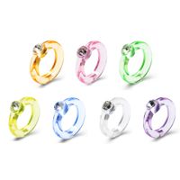 Fashion Creative Jelly Color Diamond Ring Wholesale main image 6
