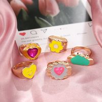 Fashion Cute Fun Heart- Shape Ring main image 1