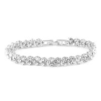 Retro Crystal Multi-color Full Diamond Bracelet main image 2