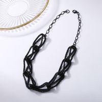 Retro Exaggerated Multi-layer Hollow Matte Necklace sku image 3