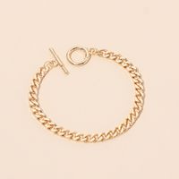 Hip-hop Stacking Trendy Metal Chain Necklace Set sku image 3