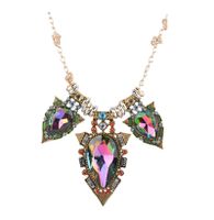 Exquisite Fashion Exaggerated Full Of Diamond Alloy Necklace sku image 1