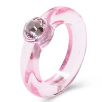 Fashion Creative Jelly Color Diamond Ring Wholesale sku image 2