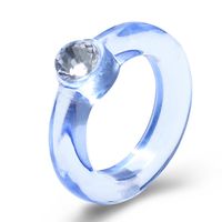 Fashion Creative Jelly Color Diamond Ring Wholesale sku image 5