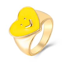 Fashion Cute Fun Heart- Shape Ring sku image 1