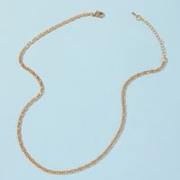 Fashion Simple Geometric Pearl Pendant Necklace sku image 2