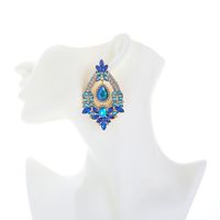 Fashion Color Diamond Alloy Geometric Earrings main image 6