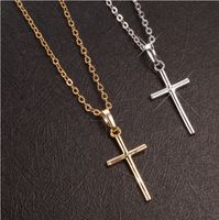 Fashion Simple Cross Alloy Necklace main image 1