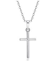 Fashion Simple Cross Alloy Necklace main image 3