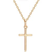 Fashion Simple Cross Alloy Necklace main image 4