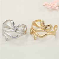 Punk Alloy Snake-shaped Multi-layer Open Wide Bracelet main image 1