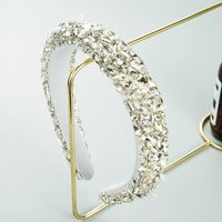 Baroque Retro Glass Drill Hand-stitched Headband main image 1
