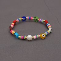 Baroque Pearl Color Bead Bracelet main image 5