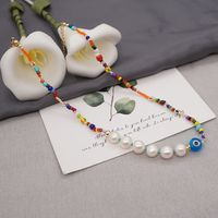Retro Bohemian Freshwater Pearl Color Bead Necklace main image 5