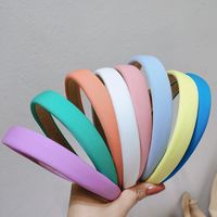 Korean Pure Candy Color Headband main image 1