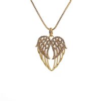 Fashion Heart-shaped Devil Eyes Zircon Pendant Necklace sku image 12