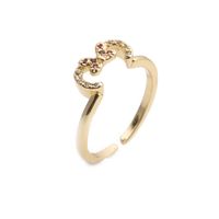 Simple Butterfly Adjustable Opening Ring sku image 1