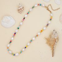 Bohemian Personality Freshwater Pearl Handmade Necklace sku image 1