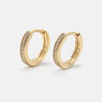 Simple Fashion Gold-plated Zircon Ear Hoop Wholesale main image 2