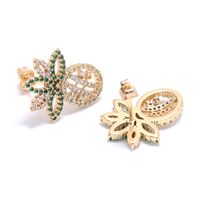 Boucles D&#39;oreilles Ananas Zircon Mode En Gros main image 5