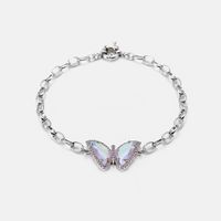 Fashion Gold-plated Butterfly Zircon Bracelet main image 3