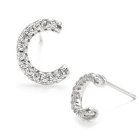 Fashion Diamond Diy Letter Earrings Wholesale sku image 7