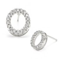 Fashion Diamond Diy Letter Earrings Wholesale sku image 31