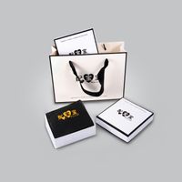 Fashion Diamond Diy Letter Earrings Wholesale sku image 1