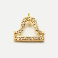 Mode Diamant Douze Constellation Saint Valentin Collier Accessoires sku image 7