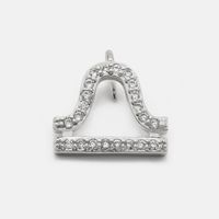Mode Diamant Douze Constellation Saint Valentin Collier Accessoires sku image 8