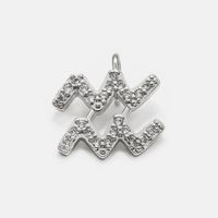 Fashion Diamond Twelve Constellation Valentine's Day Necklace Accessories sku image 22